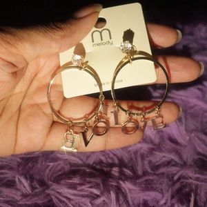 - L-O-V-E Earrings ♥